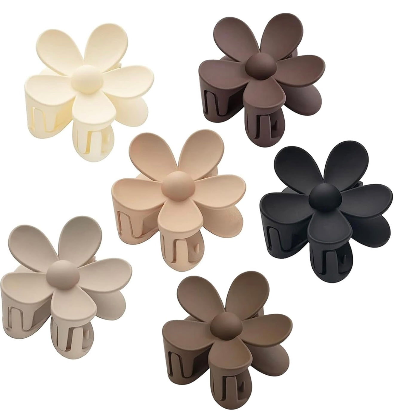 Daisy Flower Hair Clips