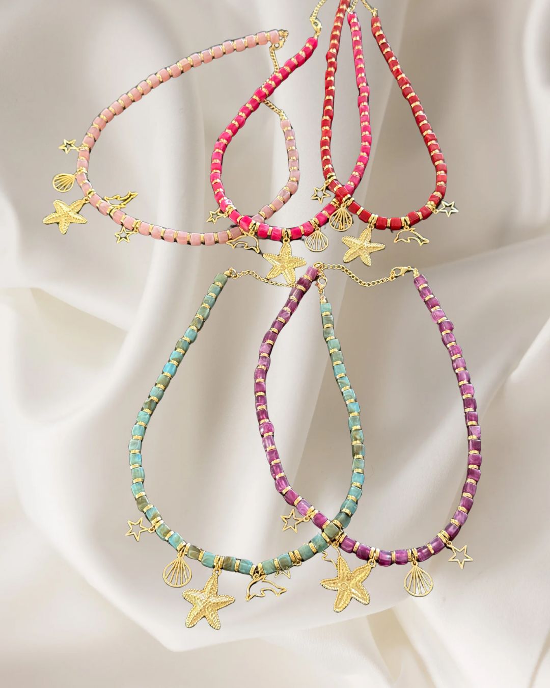 Ocean Charmed Necklace