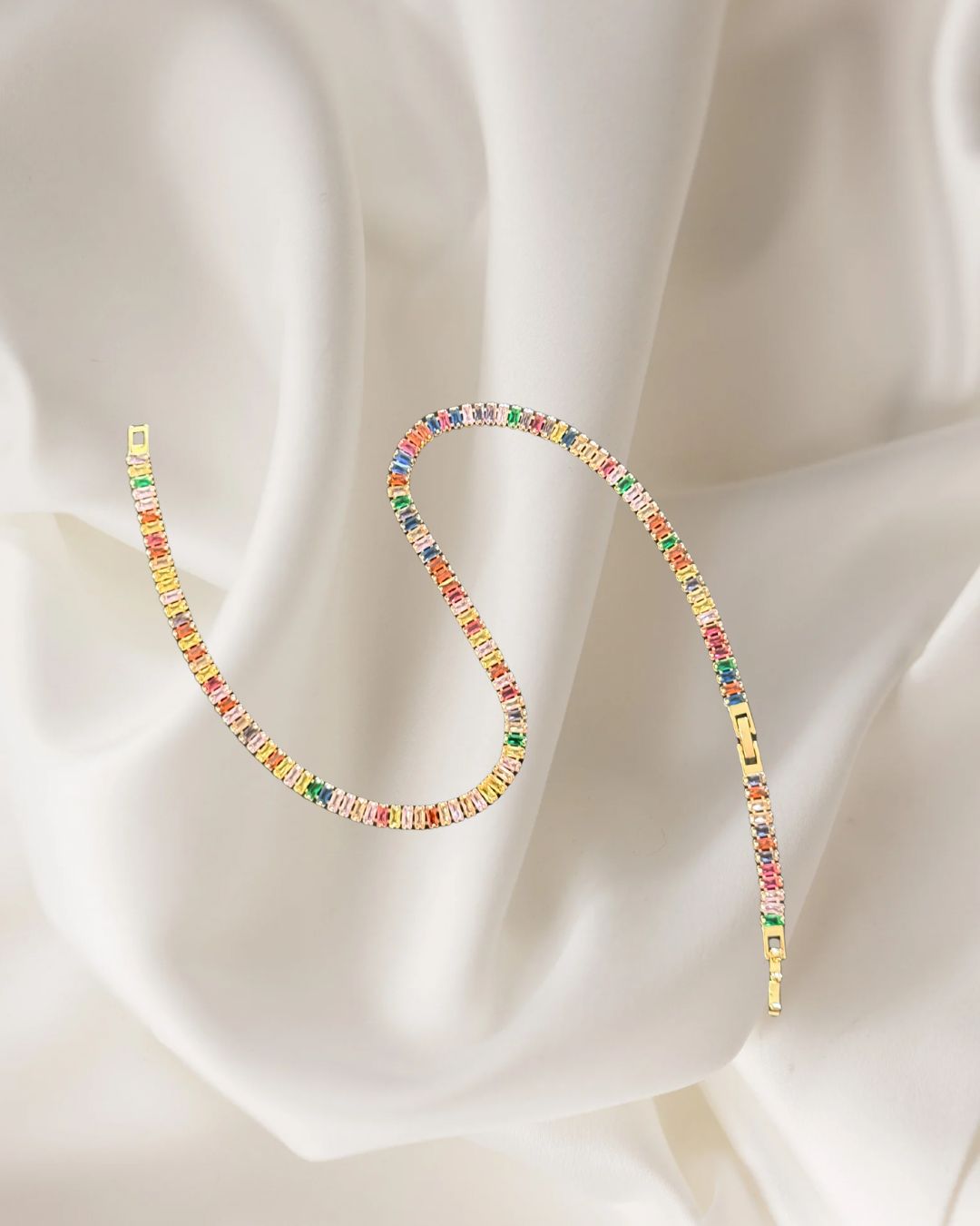 Full Colourful Stone Necklace