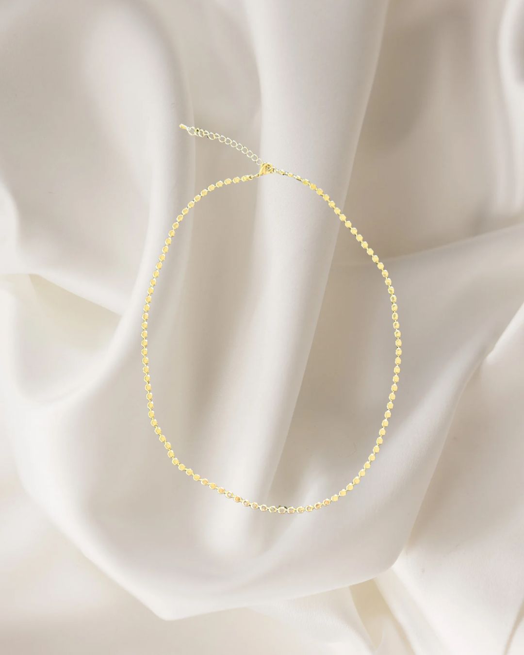 Flat Circle Necklace