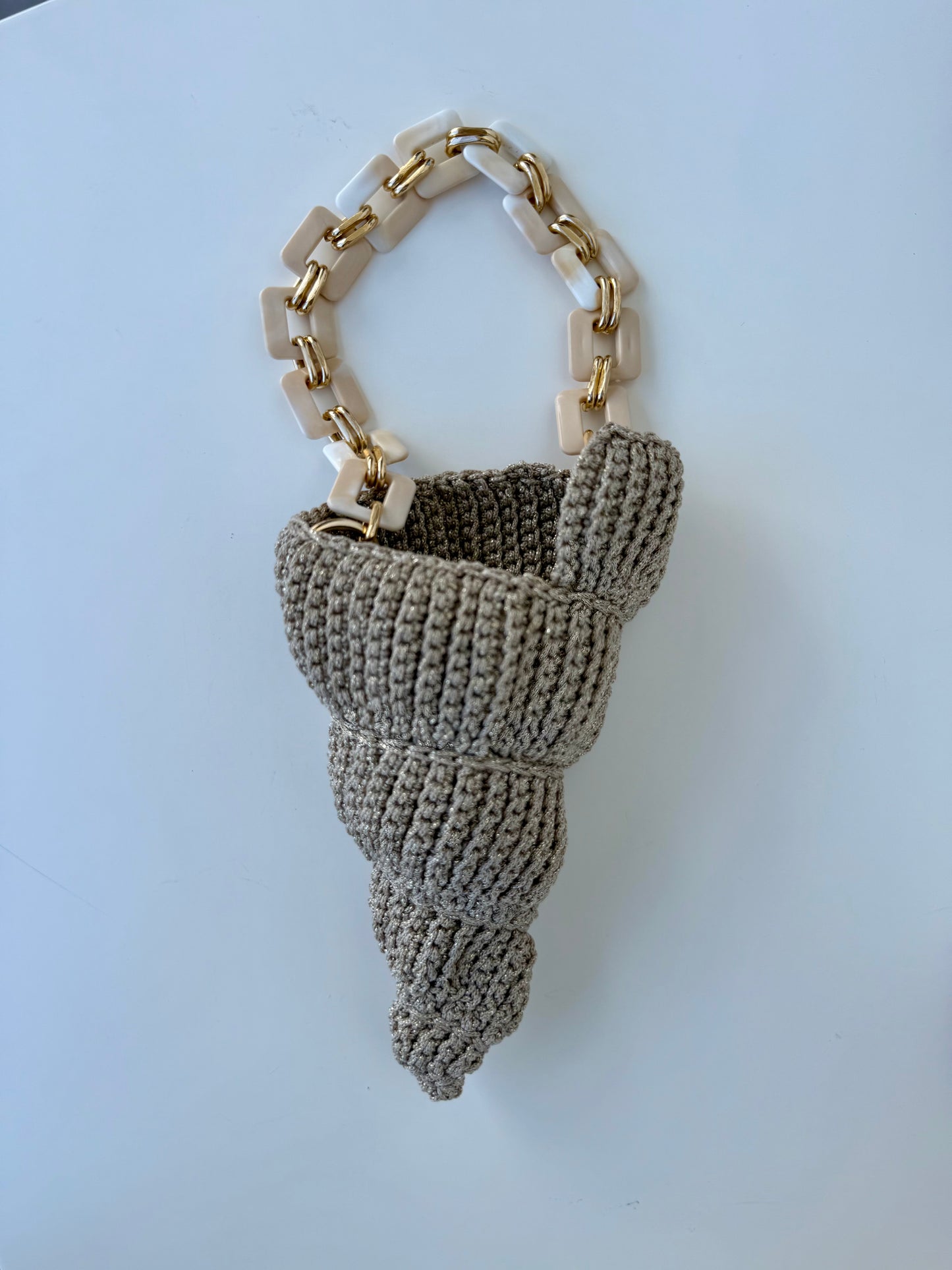 Pearl Spiral Shell Beige