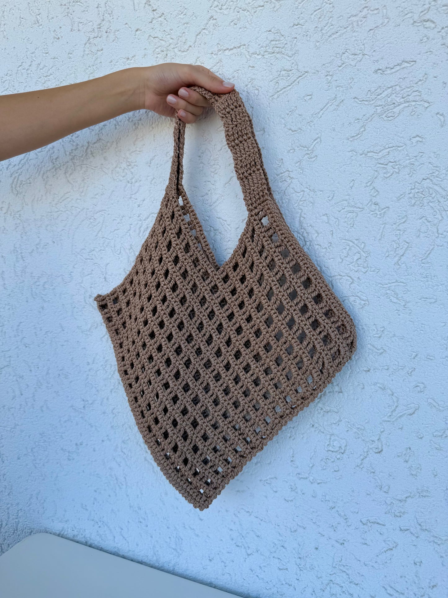 Sand Mesh Tote