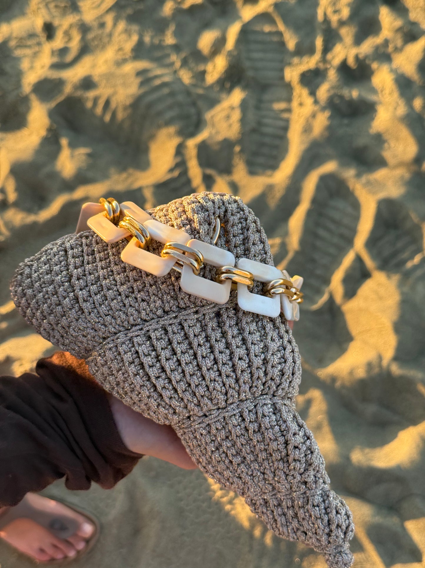 Pearl Spiral Shell Beige