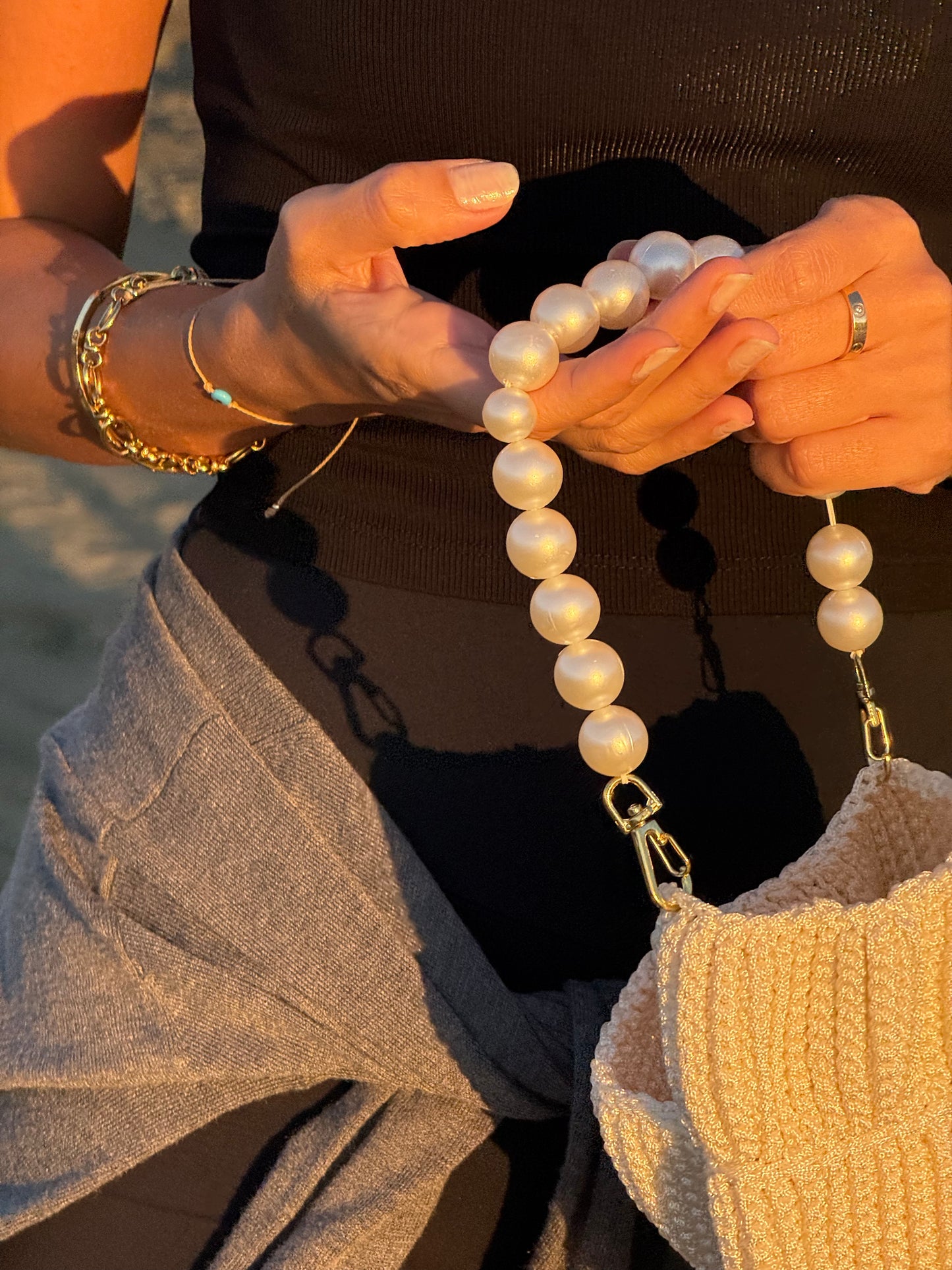 Pearl Spiral Shell White