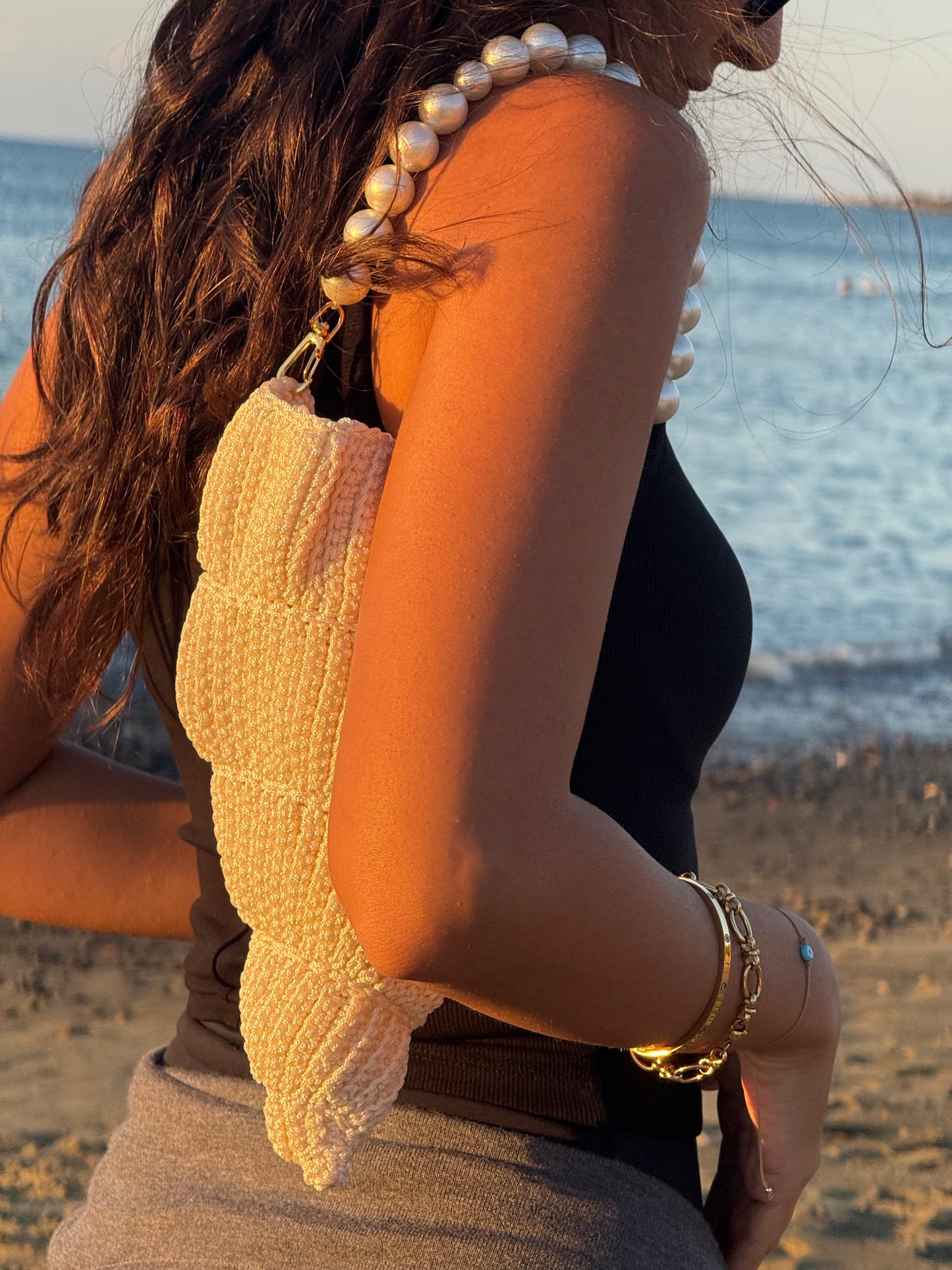 Pearl Spiral Shell White