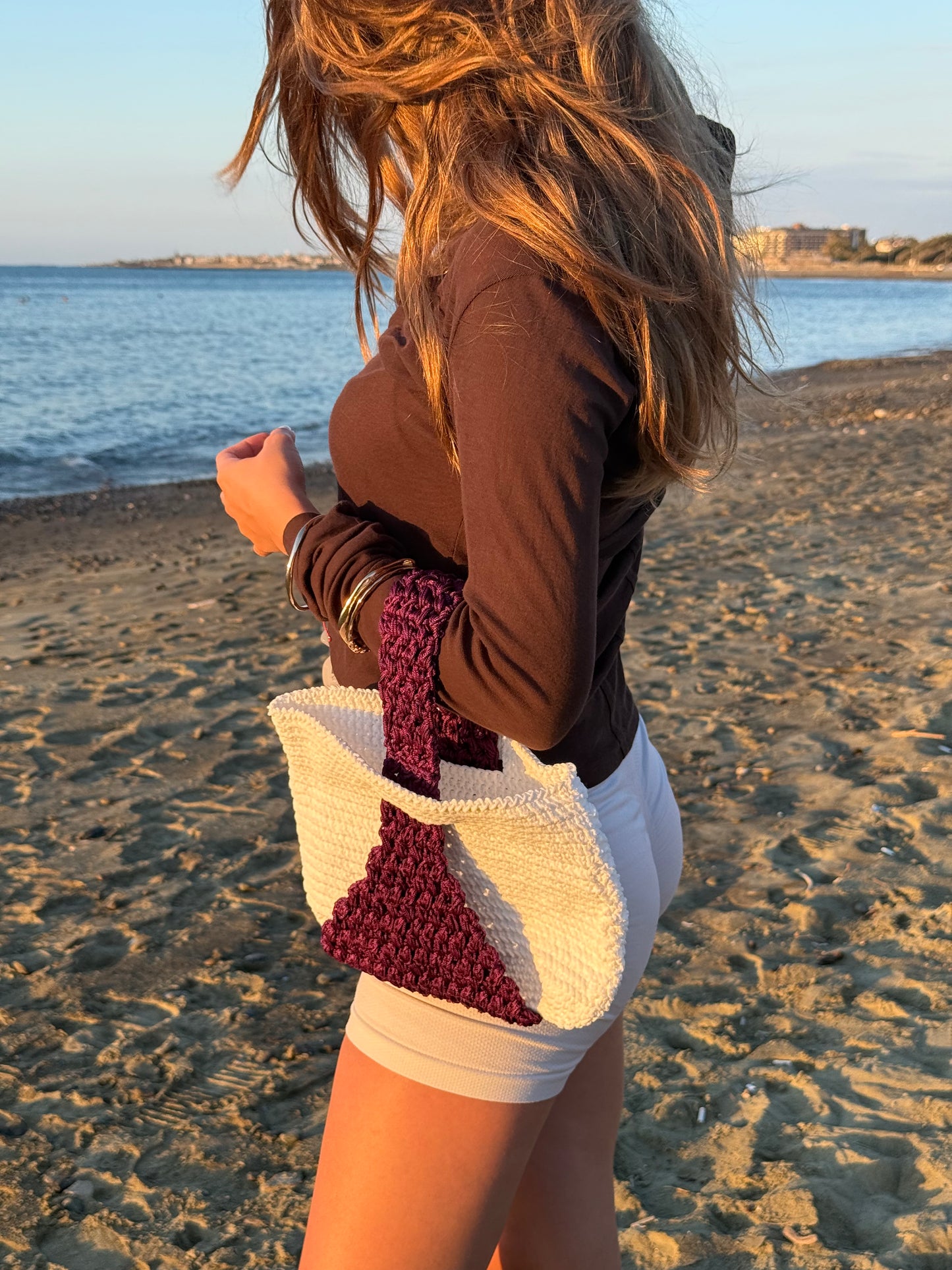 Popcorn Purple Handbag