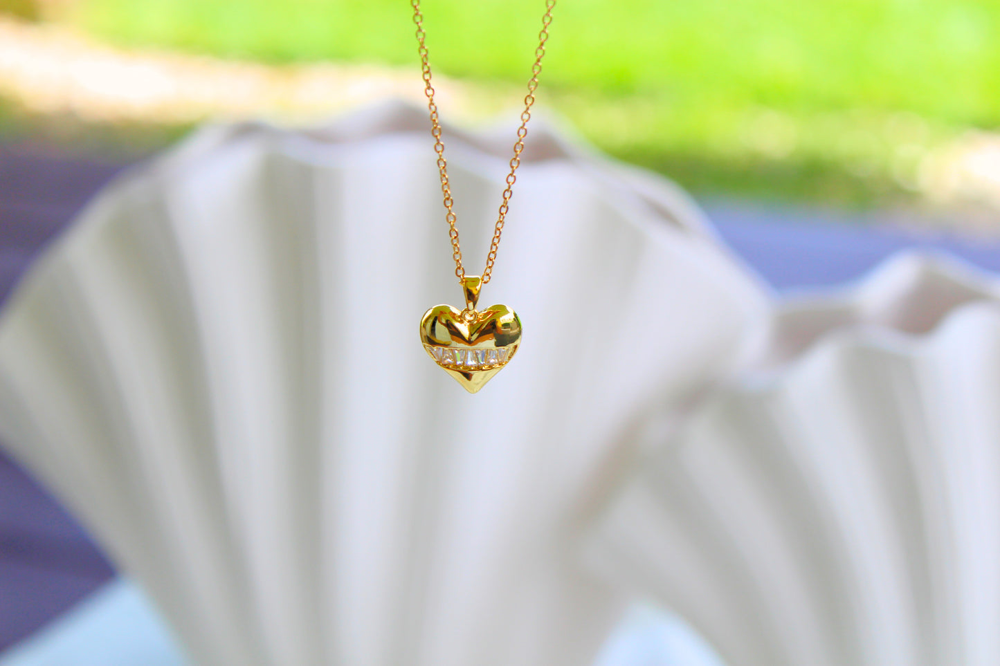 Frozen Heart Necklace