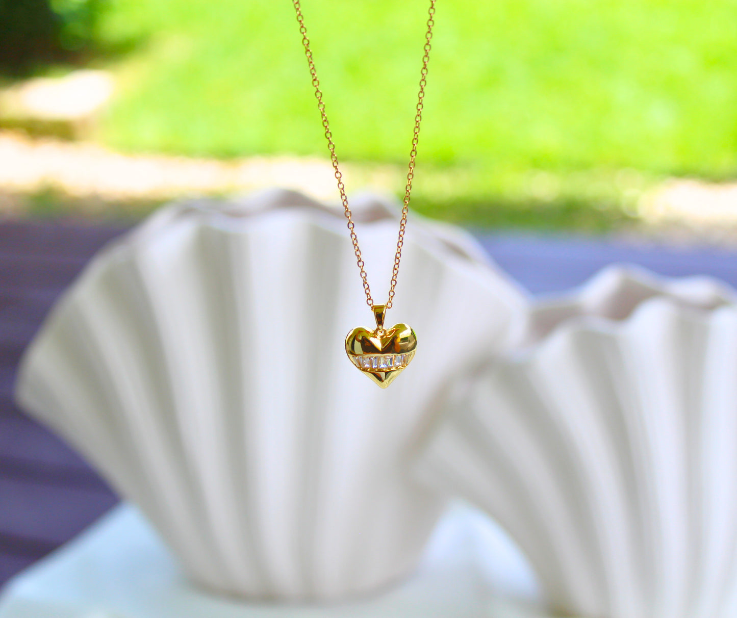 Frozen Heart Necklace