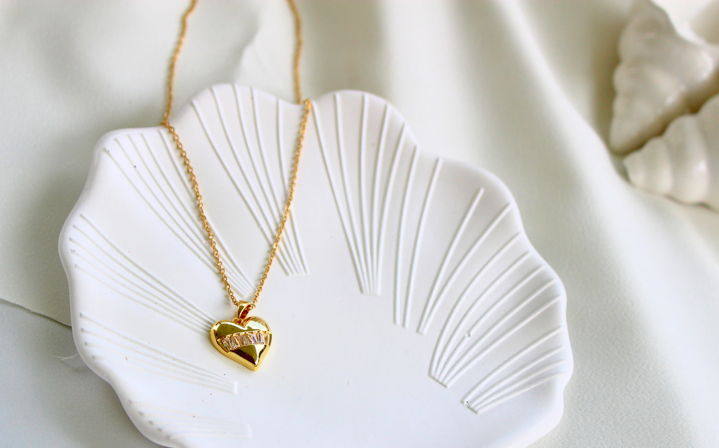 Frozen Heart Necklace