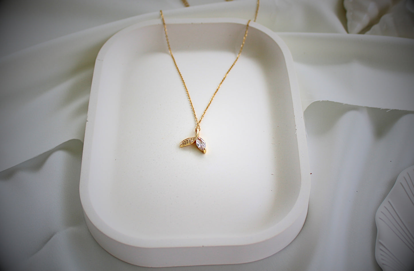 Simple Whale Necklace