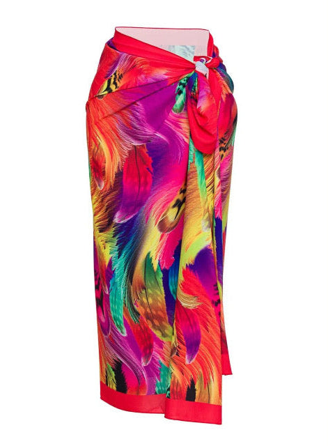 Hawaiian Print Sarong