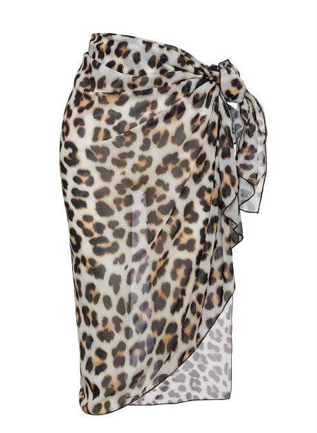 Leopard Print Sarong