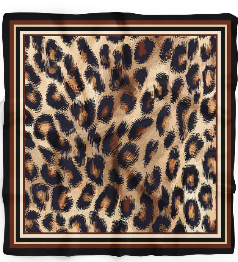 Leopard Print Scarf