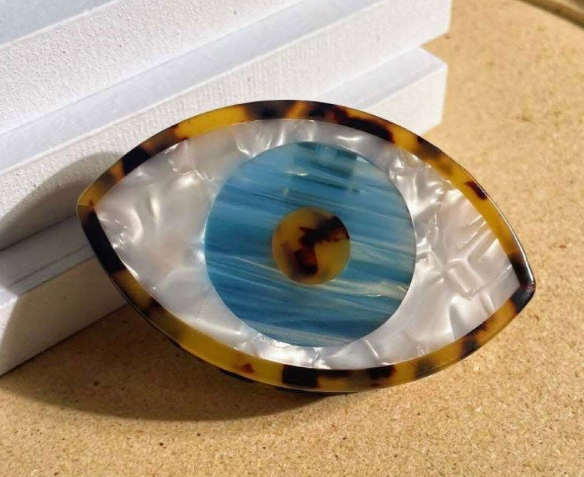Evil Eye Hair Claw