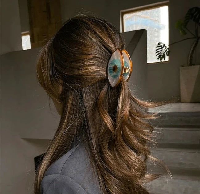 Evil Eye Hair Claw