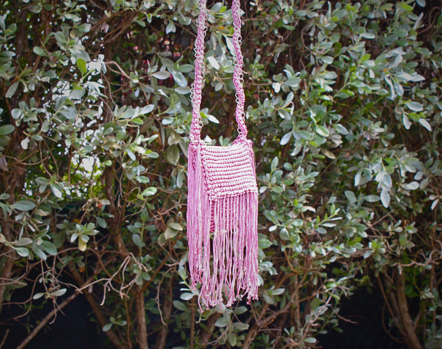 Pink Shoulder Handmade Bag