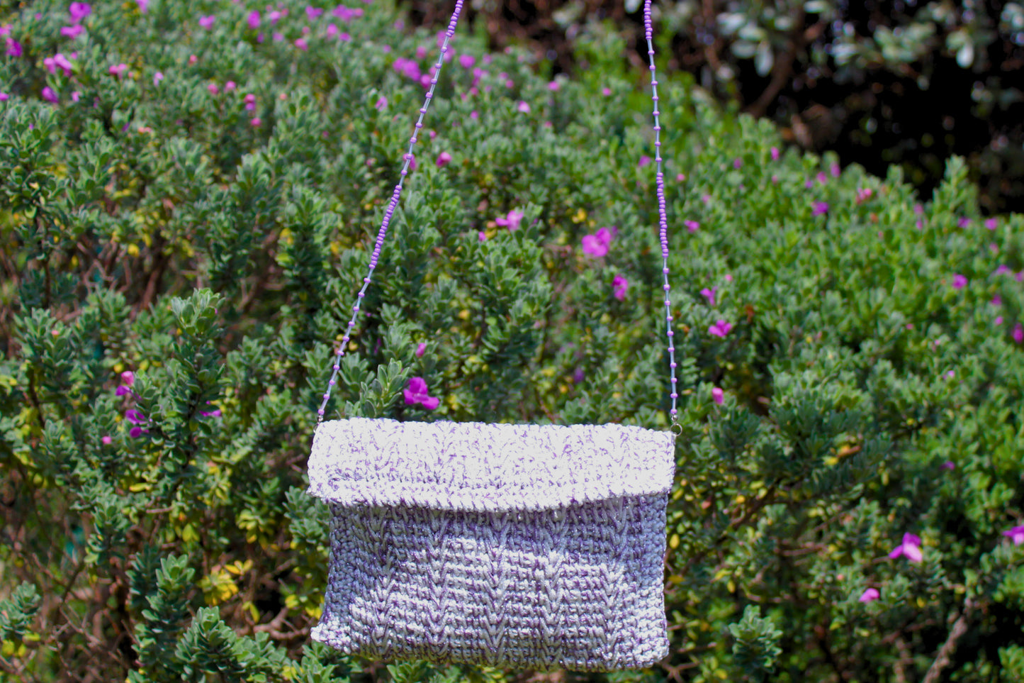 Purple Clutch Bag