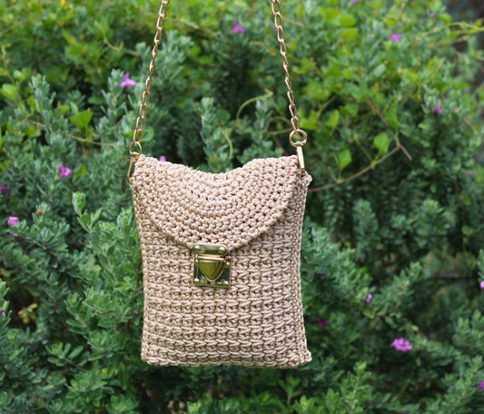 Envelope Macrame Handcrafted Bag