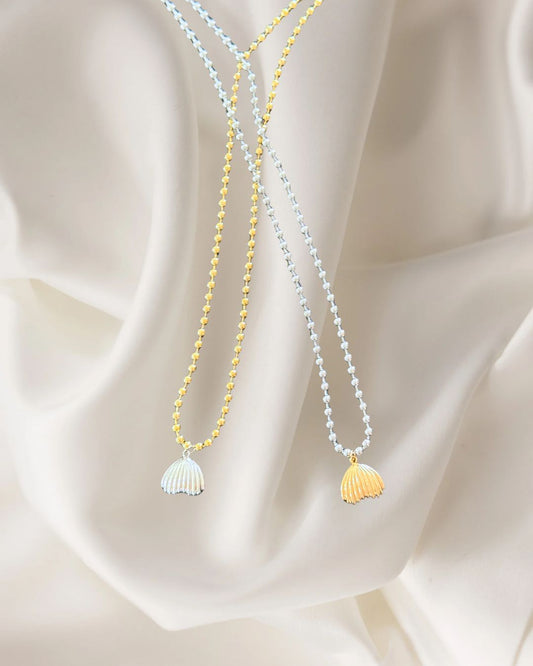 Shell Two-toned Necklace