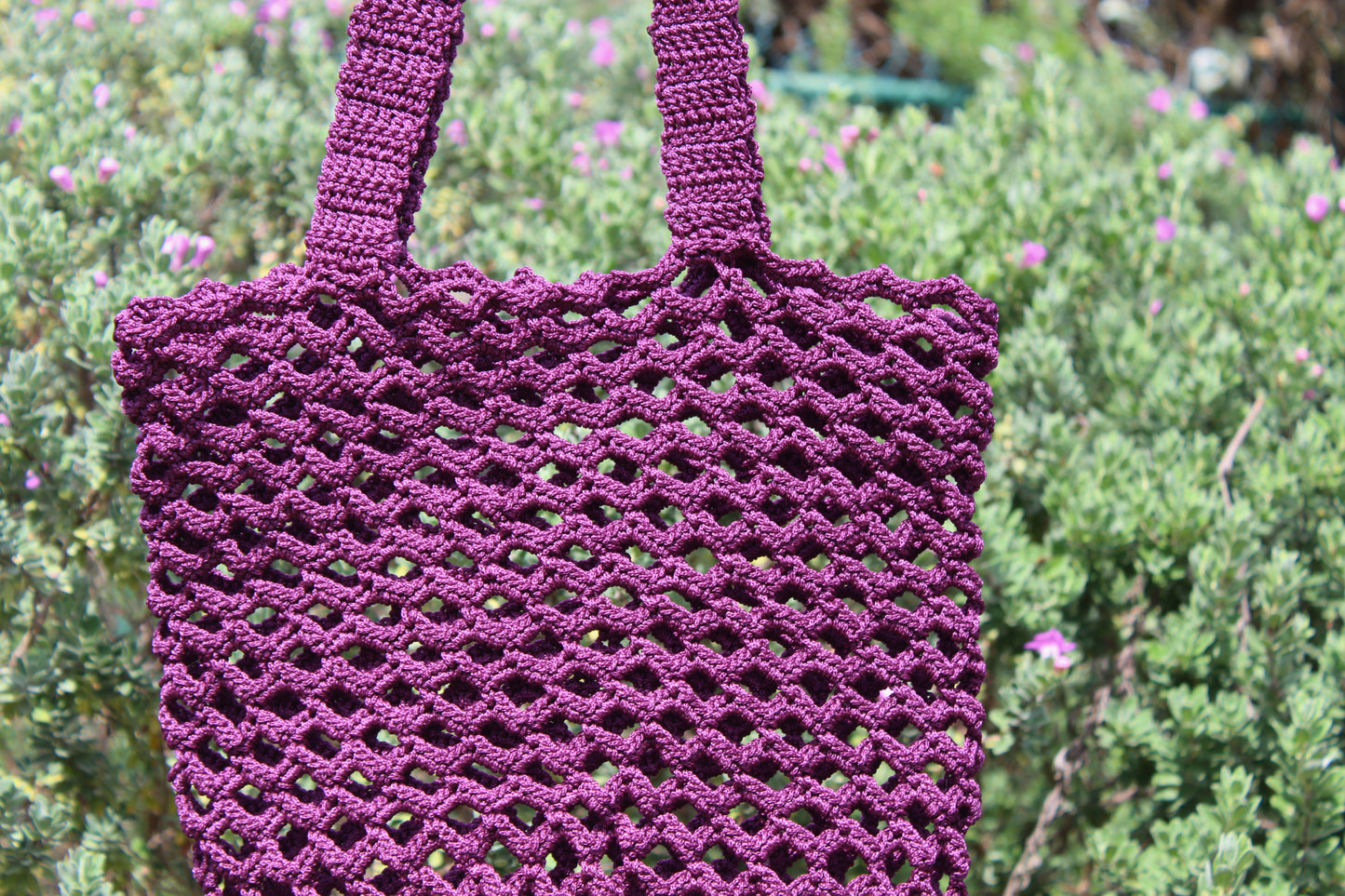 Fuchsia Beach Bag