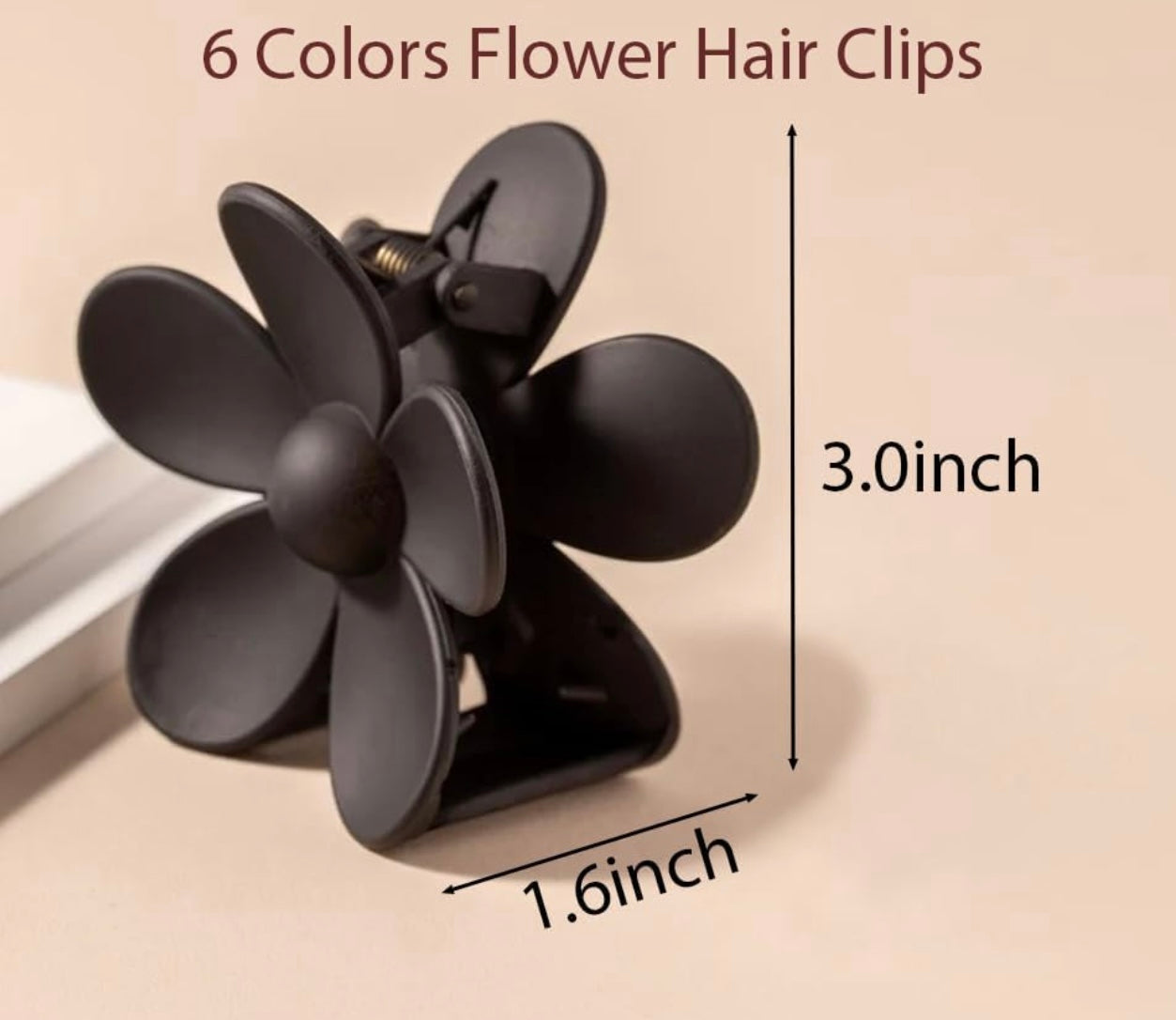 Daisy Flower Hair Clips