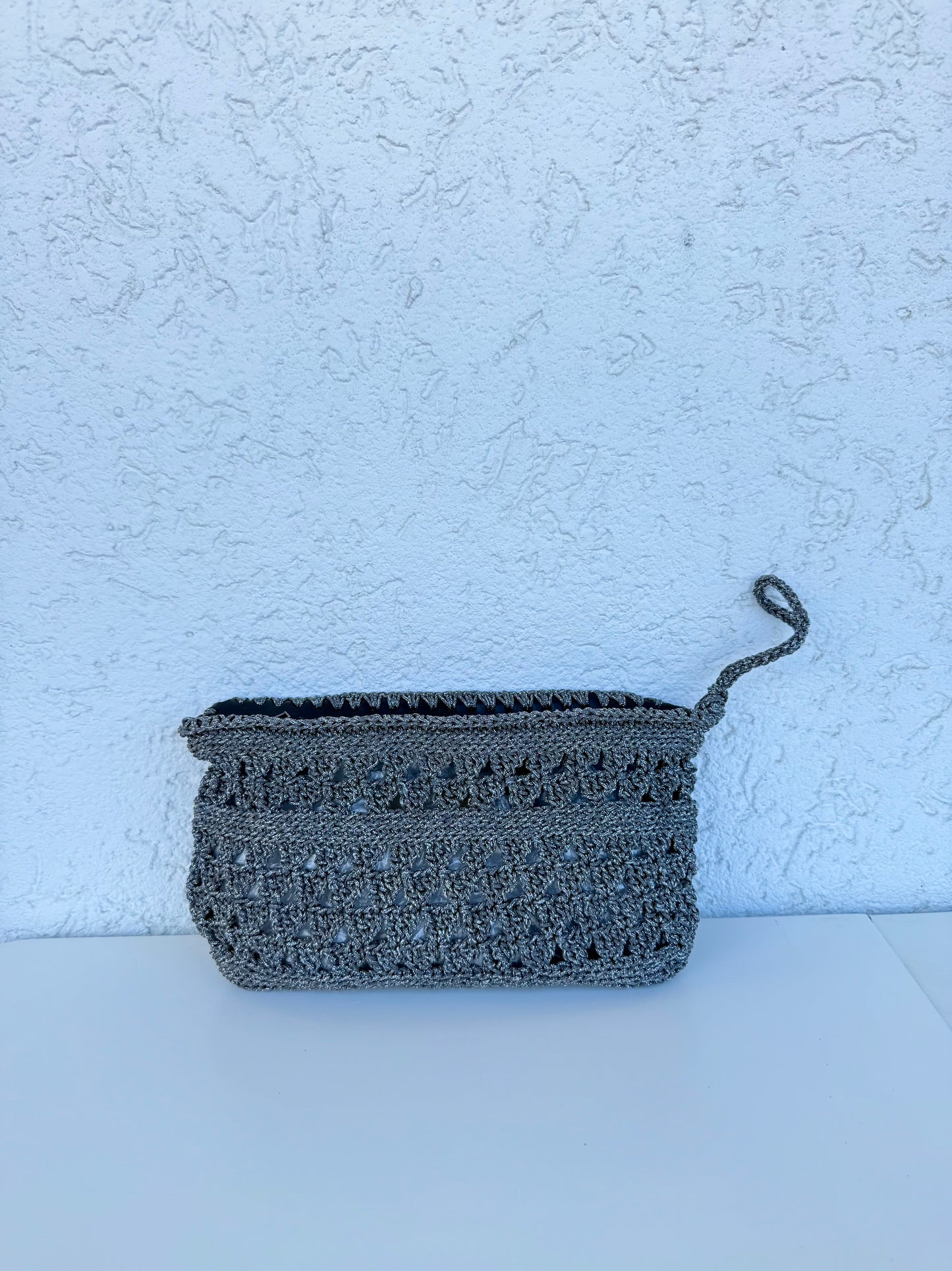 Moonlight Gray Clutch