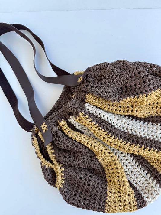 Caramel Drift Tote