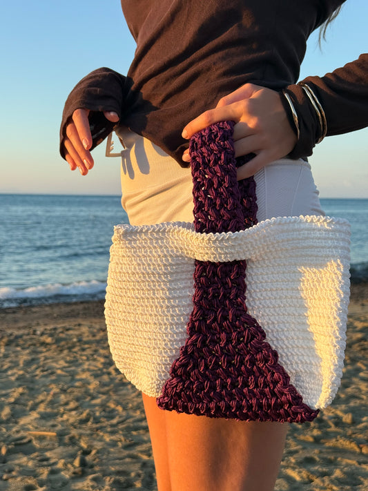 Popcorn Purple Handbag
