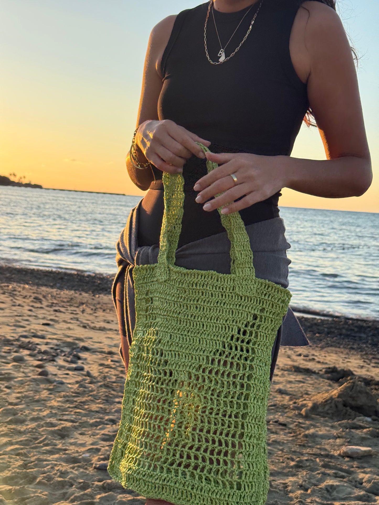 Lime Breeze Tote
