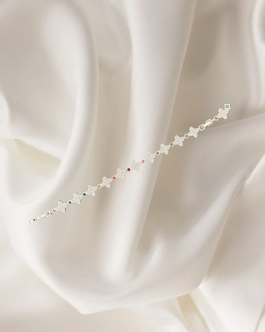 Clover Tennis Bracelet
