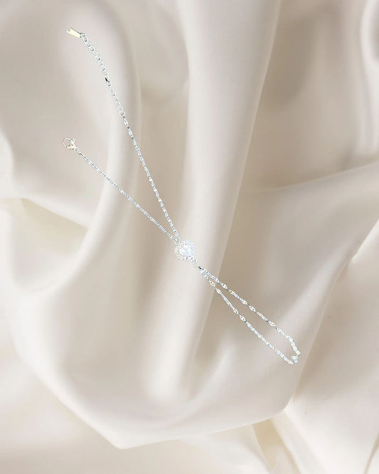 Stone Heart Hand Chain