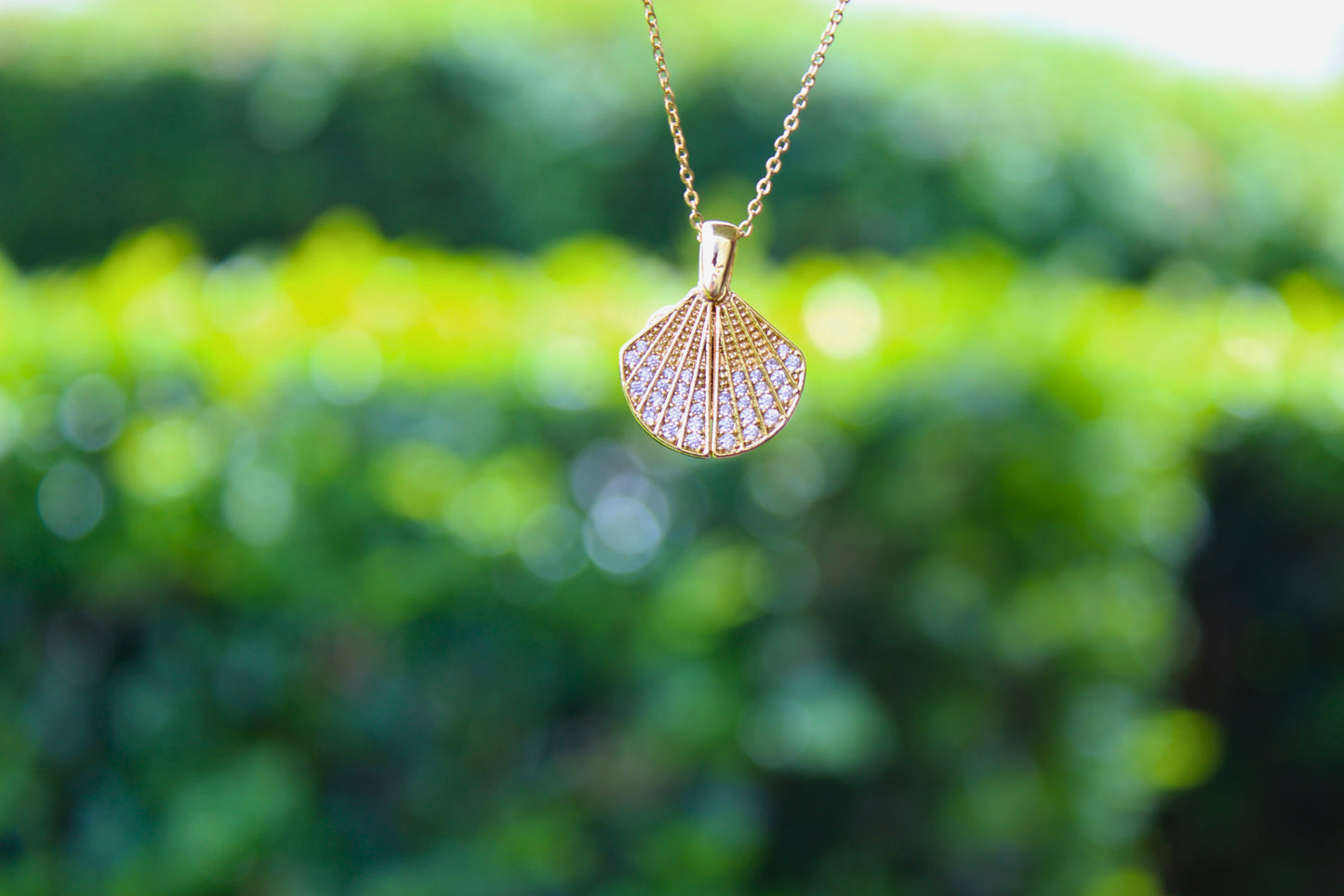 Seashell Double-sided Necklace