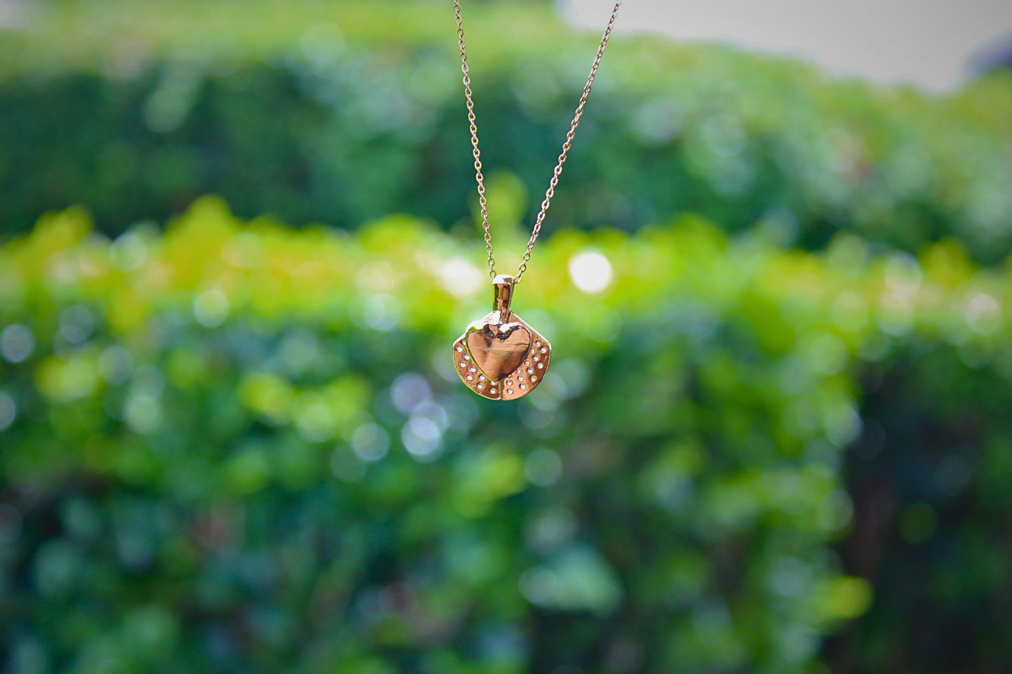 Seashell Double-sided Necklace