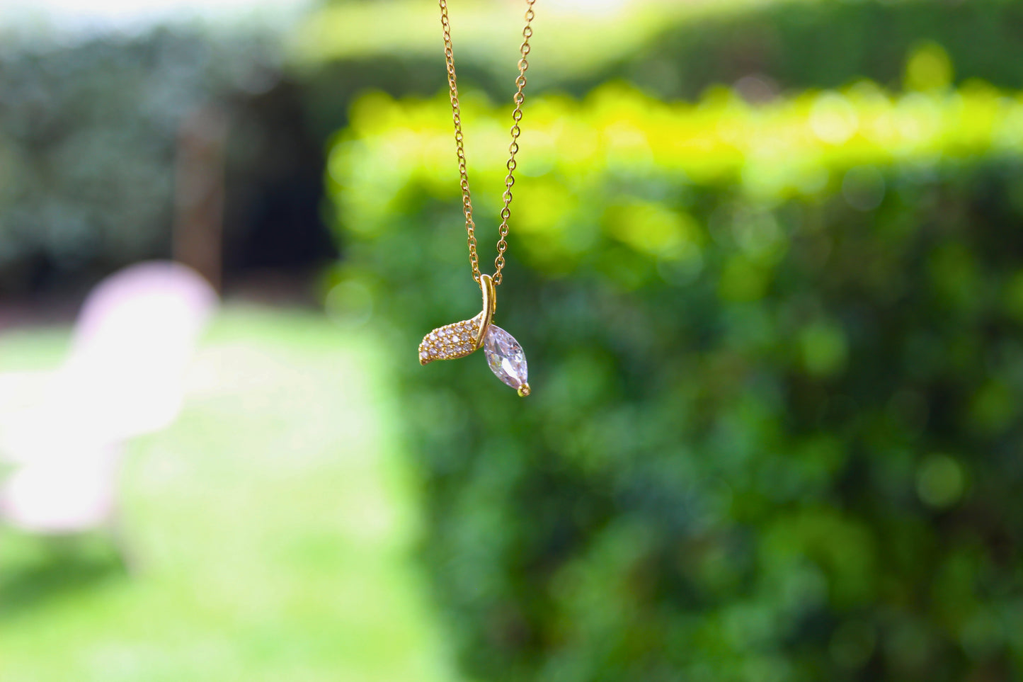 Simple Whale Necklace