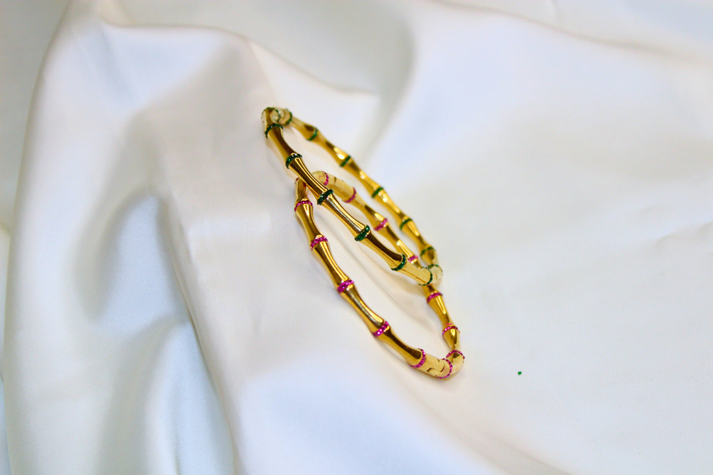 Bamboo Gold Bangle