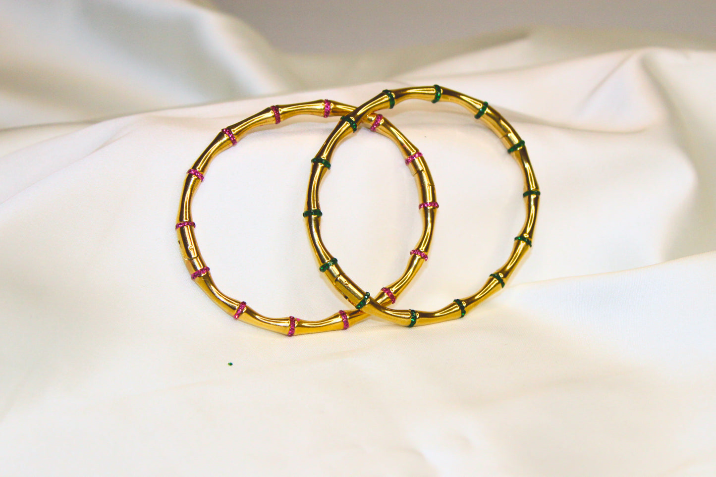 Bamboo Gold Bangle