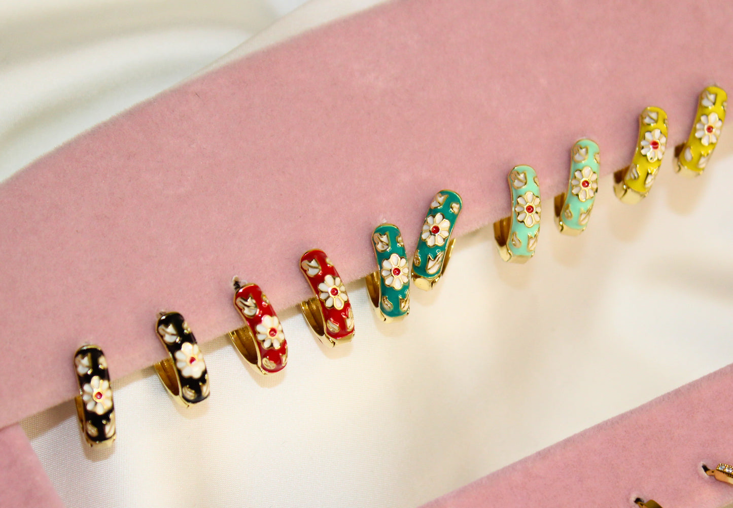 Vintage Floral Earrings