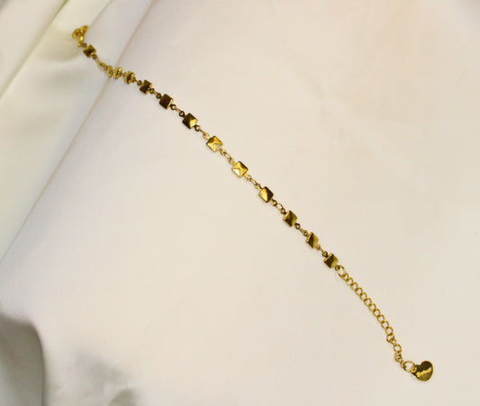 Square Statement Anklet