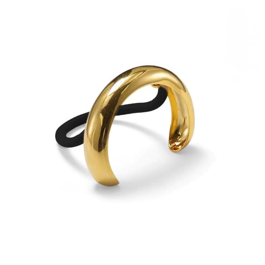 Metal Accent Hair Tie