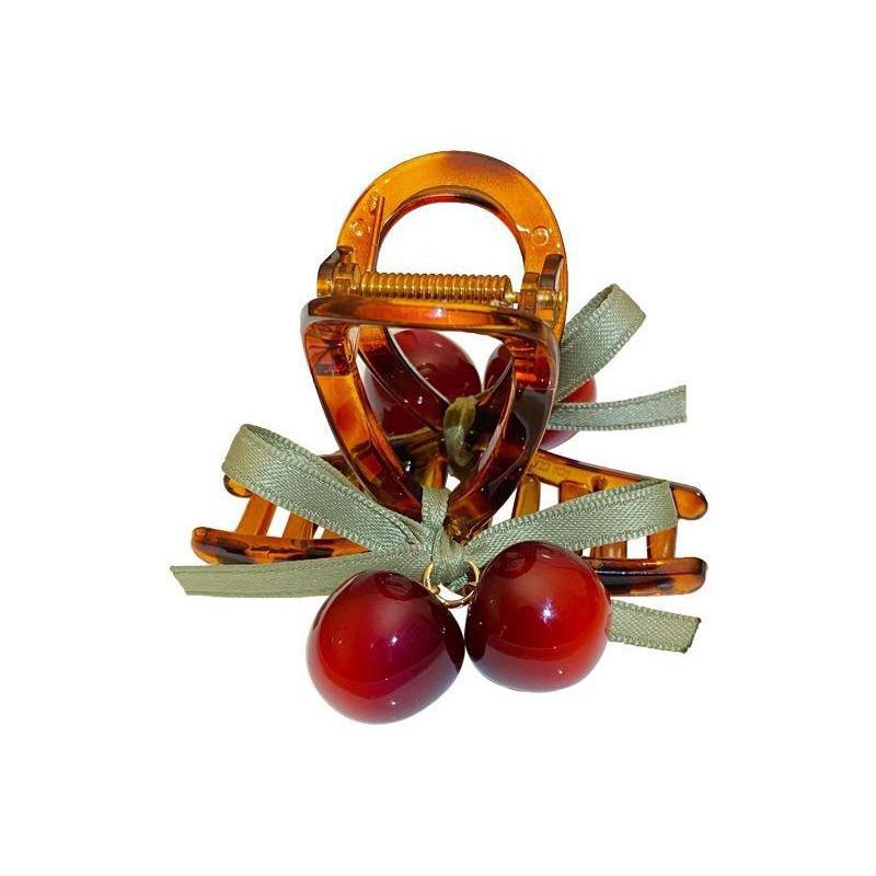 Cherry Hair Clips
