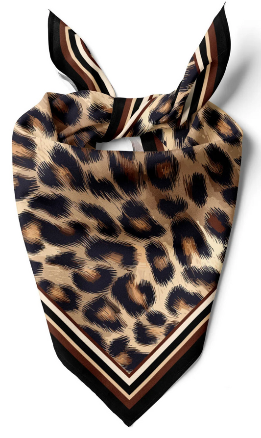 Leopard Print Scarf