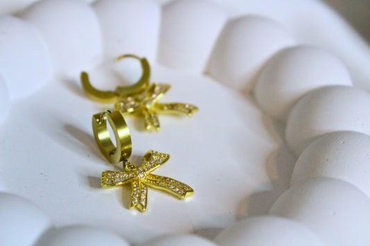 Princess Bow Earrings