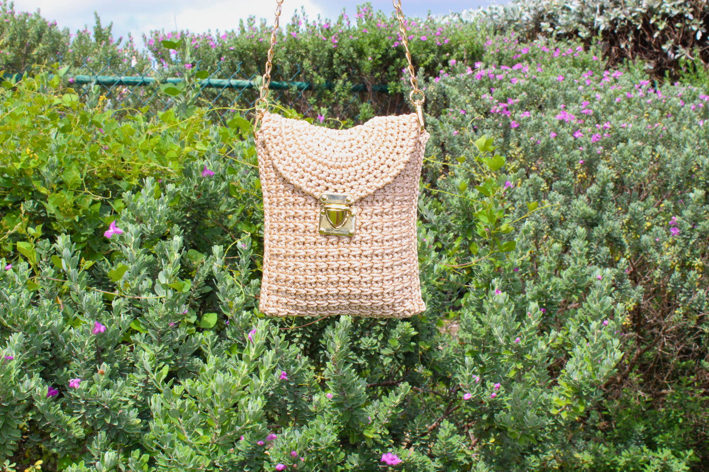 Envelope Macrame Handcrafted Bag