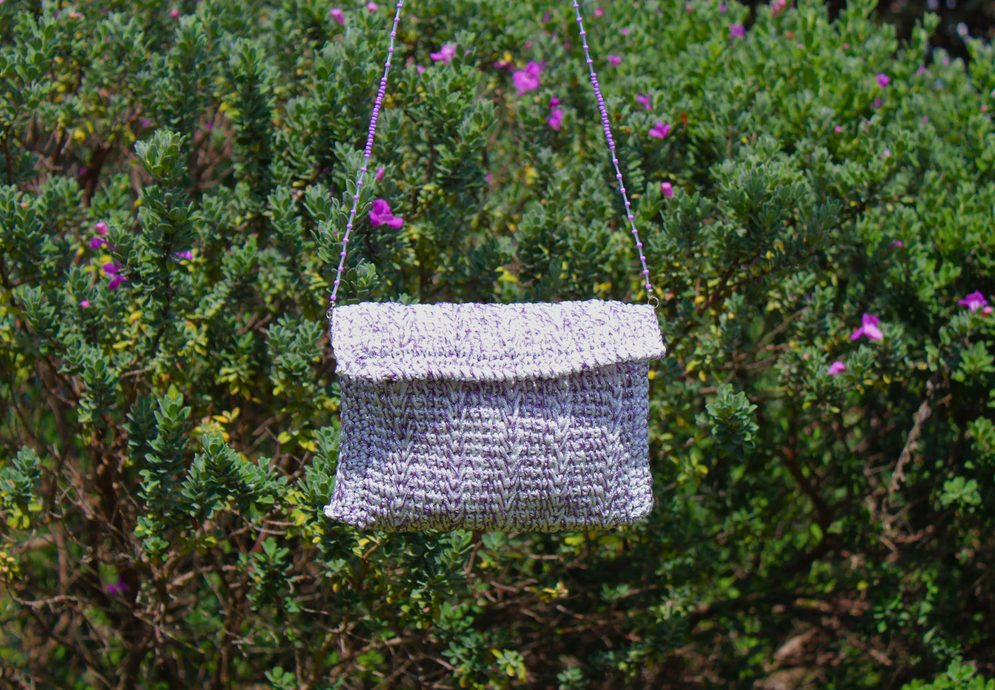 Purple Clutch Bag