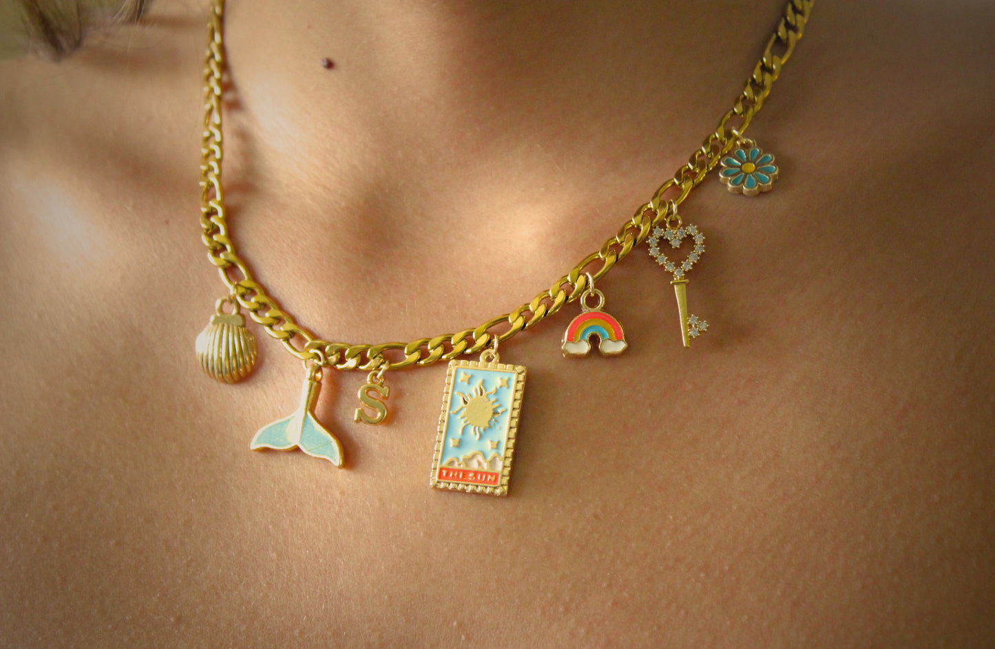 The Sun Charm Necklace